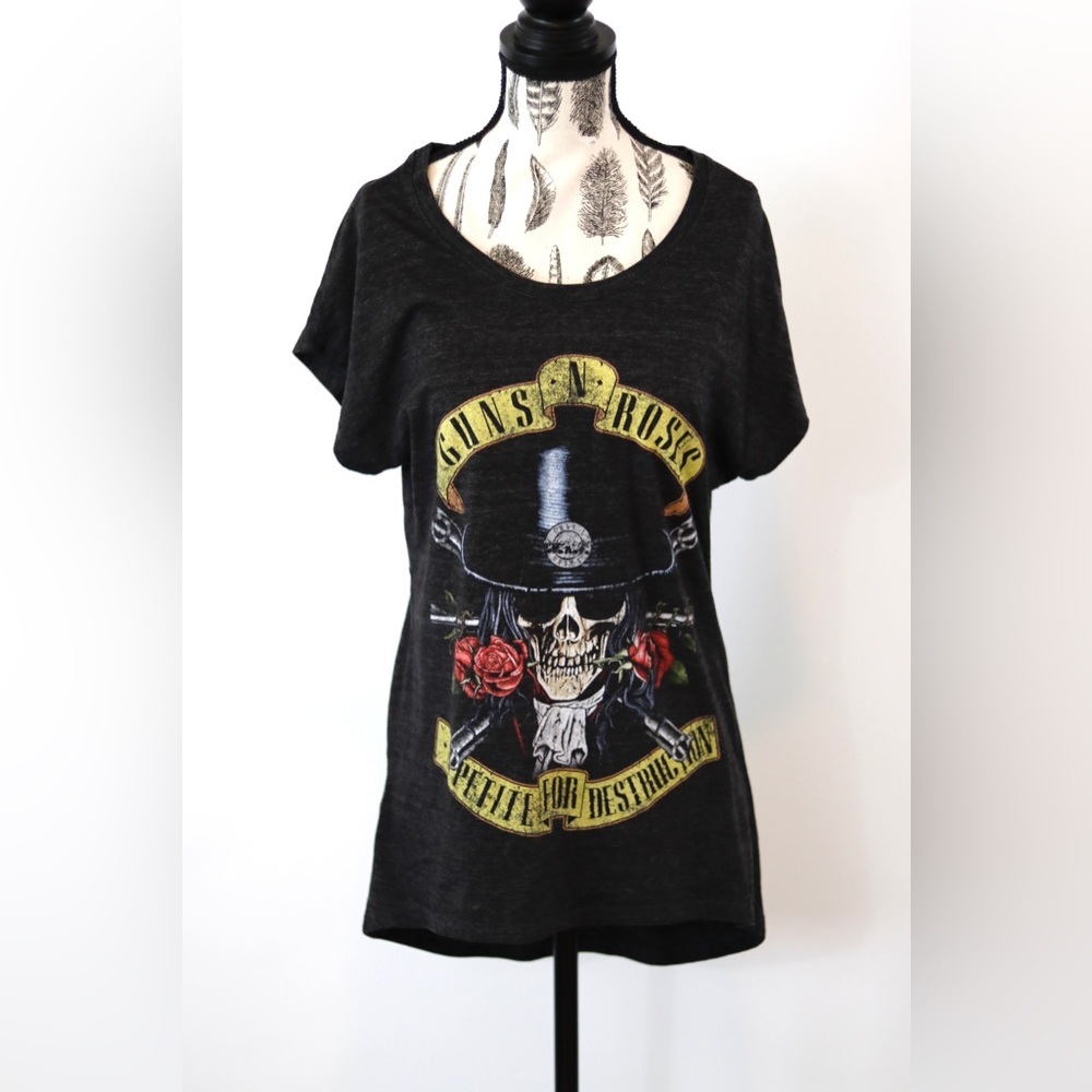 2017 guns and roses tshirt